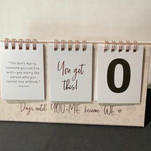 Days Till Wedding Calendar
